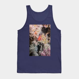 graceful lionfish on coral reef Tank Top